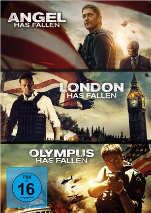 Olympus Has Fallen / London Has Fallen / Angel Has Fallen - Triple Film Collection (3 DVDs)