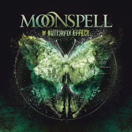 Moonspell - Butterfly Effect (2020 Reissue, Napalm Records, Limited, Yellow/Green Vinyl, LP + 7" Single)