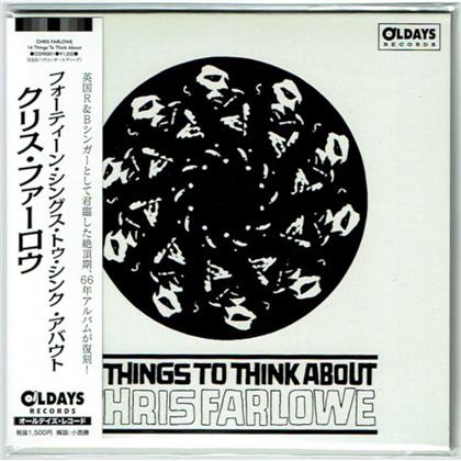 Chris Farlowe - 14 Things To Think (Mini LP, Japan Edition)