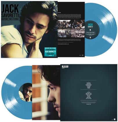 Jack Savoretti - Before The Storm (2020 Reissue, Demon Records, Blue Vinyl, LP)