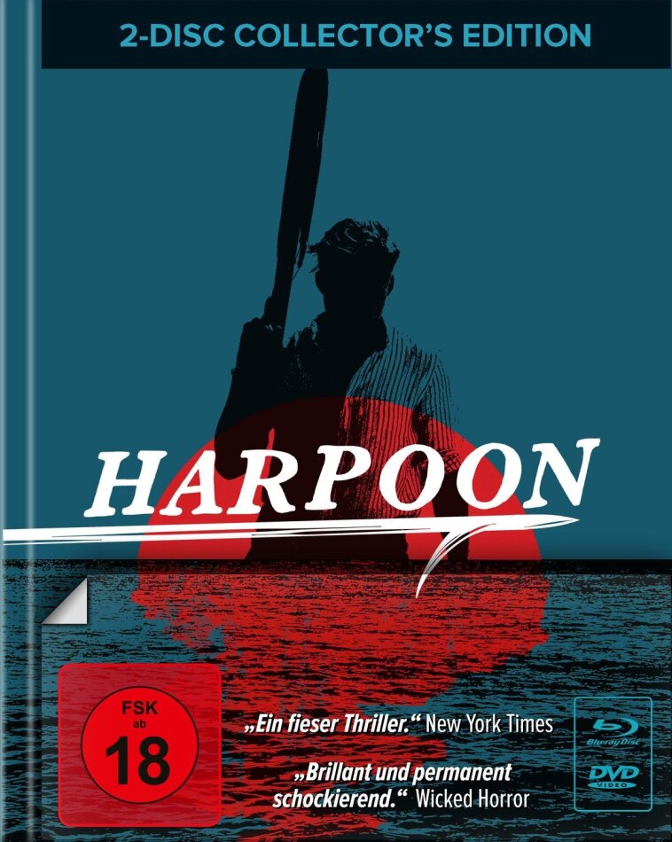 Harpoon (2019) (Cover B, Limited Edition, Mediabook, Blu-ray + DVD)
