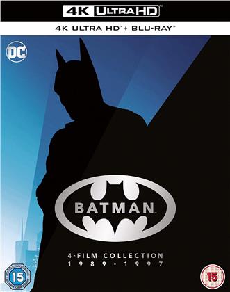 Batman 1989-1997 - 4-Film Collection (4 4K Ultra HDs + 4 Blu-rays)
