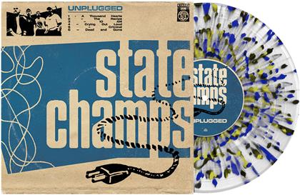 State Champs - Unplugged - Screen Printed B-Side (Splattered Vinyl, LP)