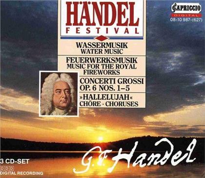Bela Banfalvi, Marcus Creed, Budapest Strings & Georg Friedrich Händel (1685-1759) - Handel Festival 1-3