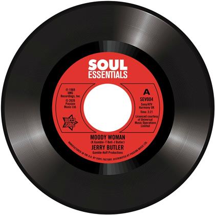 Jerry Butler - Moody Woman / Stop Steppin On My Dreams (7" Single)