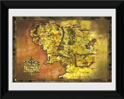 Lord Of The Rings: Middle Earth - Framed Print 30cm x 40cm