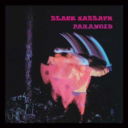 Black Sabbath: Paranoid Album Cover - Framed Print
