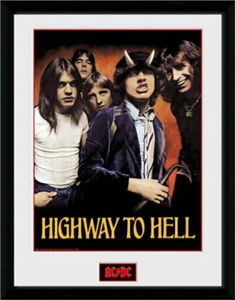 AC/DC - AC/DC Highway to Hell Framed Print 30cm x 40cm