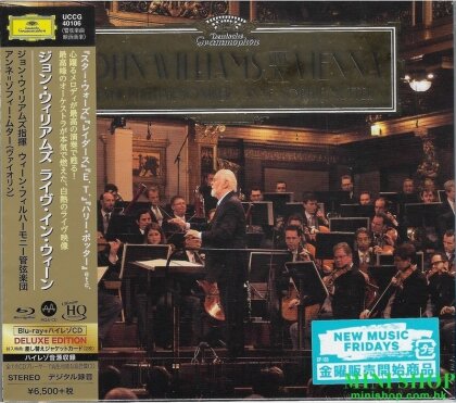 John Williams (*1932) (Komponist/Dirigent) & Anne-Sophie Mutter - John Williams In Vienna (HQCD, Japan Edition, Édition Deluxe, Version Remasterisée, CD + Blu-ray)