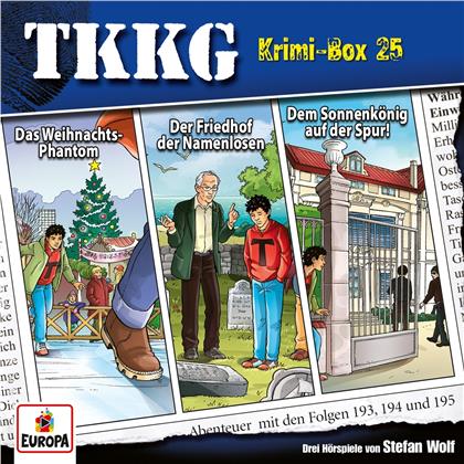 TKKG - Krimi-Box 25 (Folgen 193,194,195) (3 CDs)