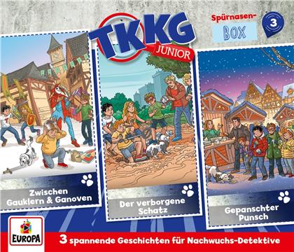 TKKG Junior - Spürnasen-Box 3 (Folgen 7, 8, 9) (3 CDs)