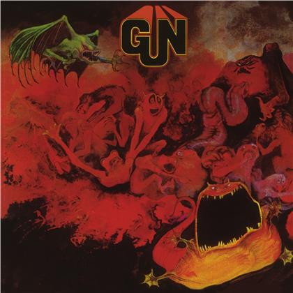 Gun - --- (Music On Vinyl, 1000 Copies, 2020 Reissue, Red & Silver Marbled Vinyl, LP)