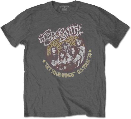 Aerosmith Unisex T-Shirt - Cheetah Print