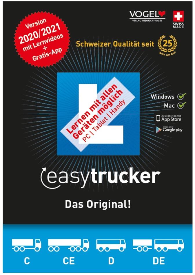 Easytrucker 2020/21 [Kat. C/CE+D/DE] - (Code In A Box) - CeDe.ch