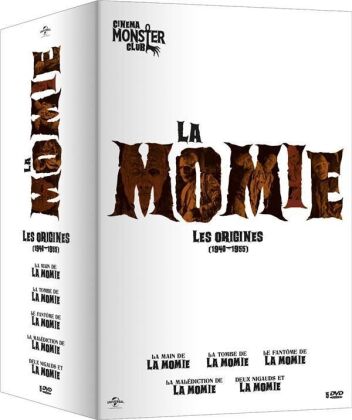 La Momie - Les Origines - 1940-1955 (n/b, 5 DVD)