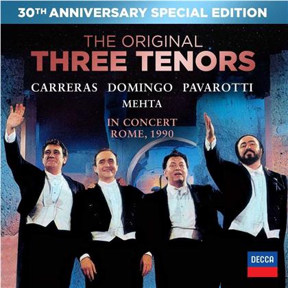 The Three Tenors - In Concert Rome 1990 (30th Anniversary Special Edition, DVD + CD)
