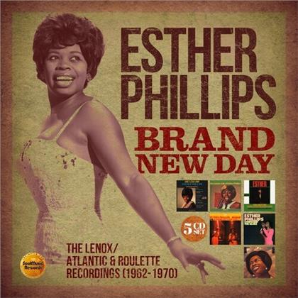 Esther Phillips - Brand New Day ~ The Lenox / Atlantic & Roulette Recordings (1962-1970) (5 CDs)