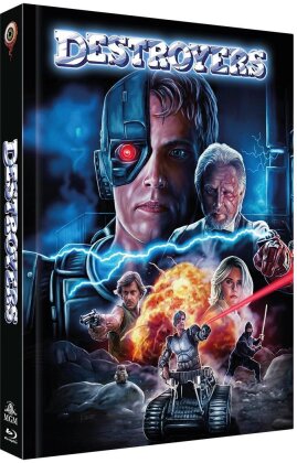 Destroyers (1986) (Cover C, Collector's Edition Limitata, Mediabook, Blu-ray + DVD)