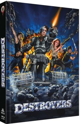 Destroyers (1986) (Cover A, Collector's Edition Limitata, Mediabook, Blu-ray + DVD)