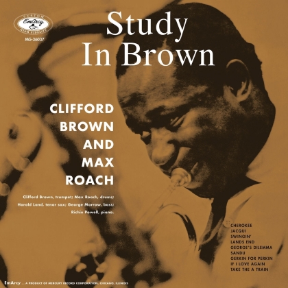 Max Roach & Clifford Brown - A Study In Brown (2020 Reissue, Verve, LP)