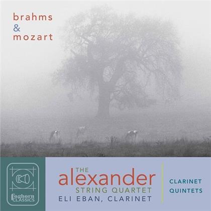 The Alexander String Quartet, Johannes Brahms (1833-1897), Wolfgang Amadeus Mozart (1756-1791) & Eli Eban - Clarinet Quintets