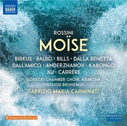 Gorecki Chamber Choir, Gioachino Rossini (1792-1868), Fabrizio Maria Carminati & Virtuosi Brunensis - Moise