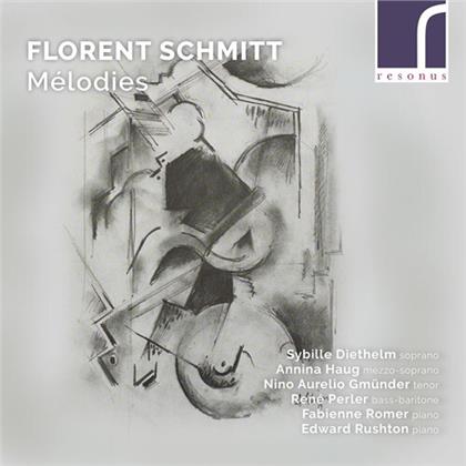 Florent Schmitt (1870-1958), Sibylle Diethelm, Annina Haug, Nino Aurelio Gmünder, René Perler, … - Melodies