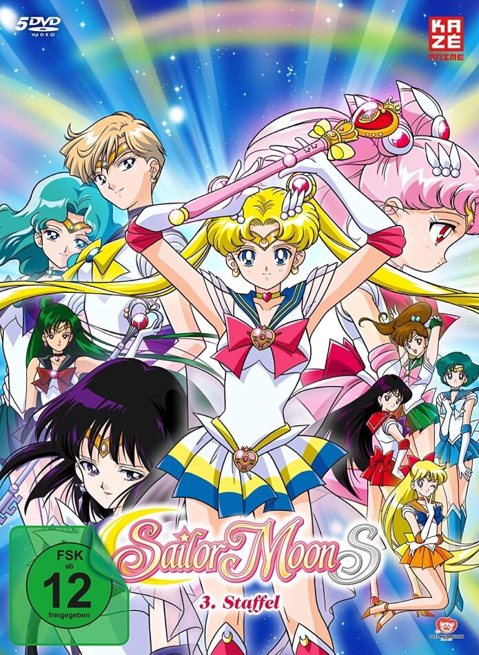 Sailor Moon S - Staffel 3 (Complete edition, Slipcase, Digipack, Remastered, 5 DVDs)