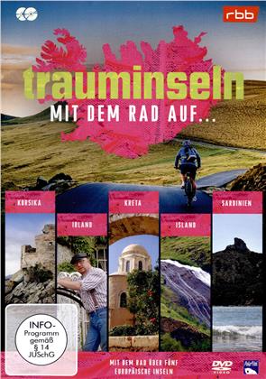 Trauminseln - Mit dem Rad auf... - Korsika / Ireland / Kreta / Island / Sardinien (2 DVDs)