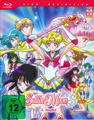 Sailor Moon S - Staffel 3 (Edition complète, Étui, Digipack, Version Remasterisée, 5 Blu-ray)