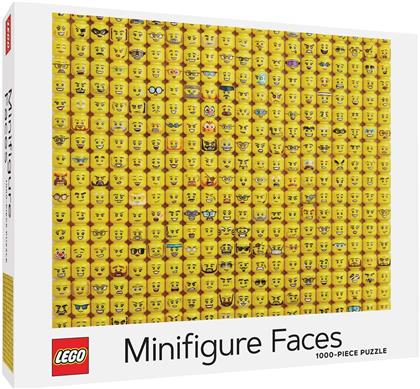 LEGO® Minifigure Faces - 1000 Piece Puzzle