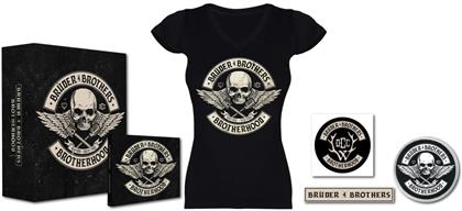 Brüder4Brothers (Frei.Wild+Orange County Choppers) - Brotherhood (Boxset, T-Shirt Girl L, Limited Edition)