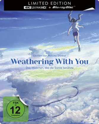 Weathering With You - Das Mädchen, das die Sonne berührte (2019) (Edizione Limitata, Steelbook, 4K Ultra HD + Blu-ray)