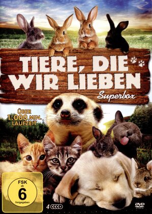 Tiere, die wir lieben - Suberbox (4 DVDs)