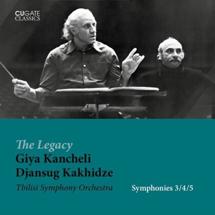 Tbilisi Symphony Orchestra, Giya Kancheli (1935-2019) & Djansug Kakhidze - Symphonies 3, 4, 5 (2 CDs)
