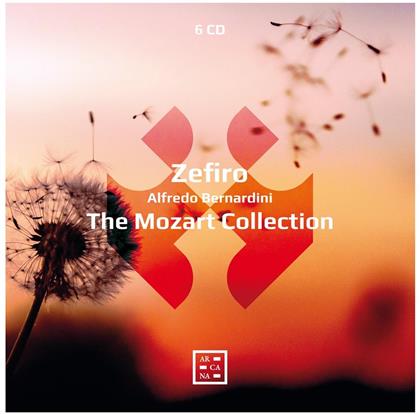 Bernardini, Zefiro & Wolfgang Amadeus Mozart (1756-1791) - Mozart Collection (Arcana Recordings, 6 CD)