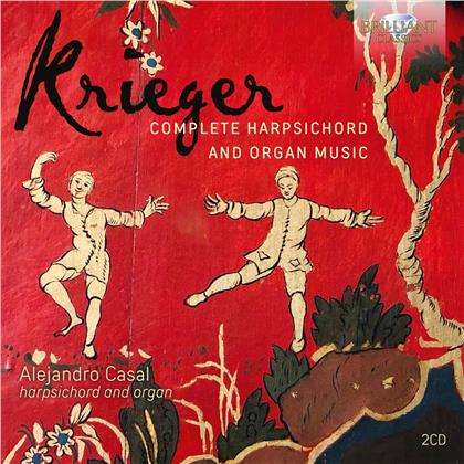 Johann Philipp Krieger (1649-1725) & Alejandro Casal - Complete Harpsichord & Organ