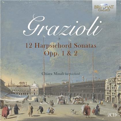 Giovanni Battista Grazioli (1746-1828) & Chiara Minali - 12 Harpsichord Sonatas