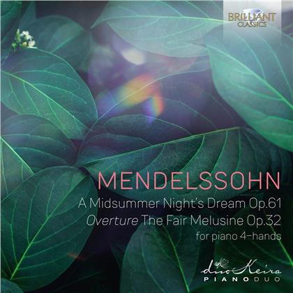 Keira Piano Duo & Felix Mendelssohn-Bartholdy (1809-1847) - Midsummernight's Dream Fro Two Pianos
