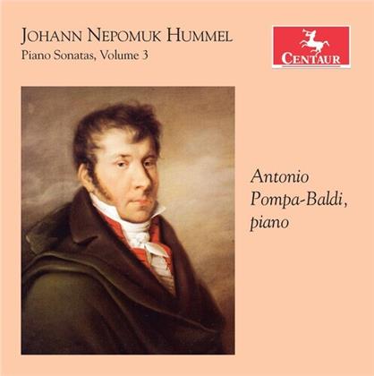 Johann Nepomuk Hummel (1778-1837) & Antonio Pompa-Baldi - Piano Sonatas 3