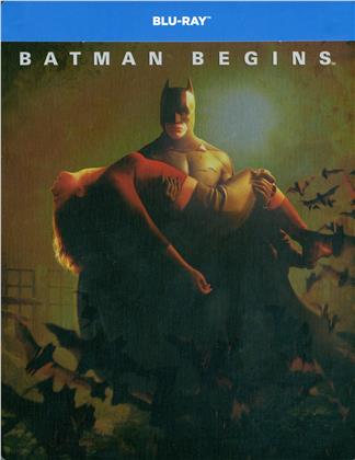 Batman Begins (2005) (Limited Edition, Steelbook, 2 Blu-rays)