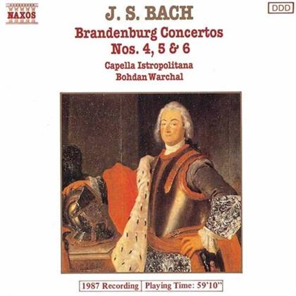 Johann Sebastian Bach (1685-1750), Bohdan Warchal & Capella Istropolitana - Andenburg Concertos 4, 5 & 6