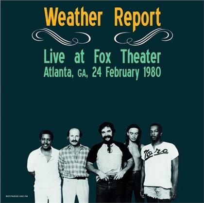 Weather Report - Live At Fox Theater Atlanta Ga February 24 1980 (LP)