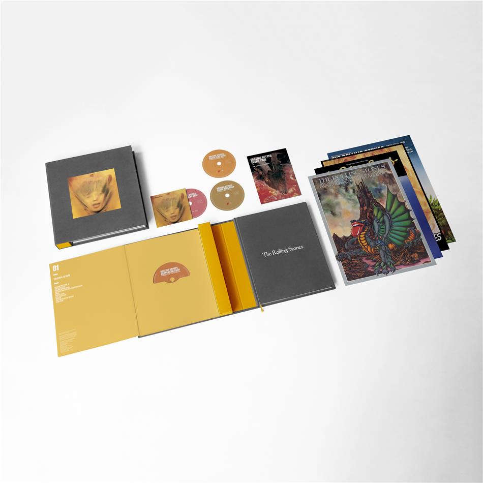 Goats Head Soup 2020 Reissue Super Deluxe Edition Boxset 3 Cds Blu Ray By The Rolling Stones Cede Com