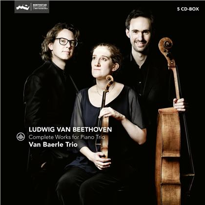 Van Baerle Trio & Ludwig van Beethoven (1770-1827) - Complete Works For Piano Trio (5 CDs)