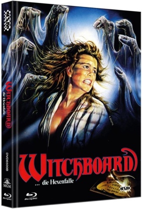 Witchboard - Die Hexenfalle (1986) (Cover B, Mediabook, Uncut, Blu-ray + DVD)