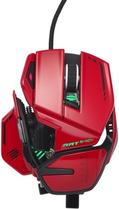 MadCatz R.A.T. 8+ ADV Optical Gaming Mouse - Red