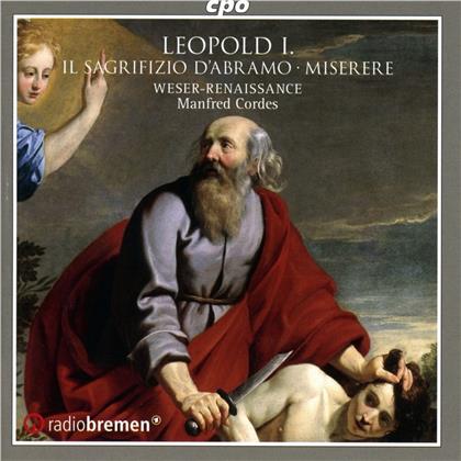 Kaiser Leopold I (1640-1705), Manfred Cordes & Weser-Renaissance Bremen - Il Sagrifizio d'Abramo - Miserere