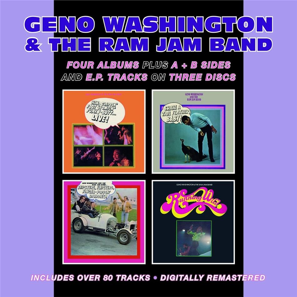 Geno Washington - Hand Clappin' Foot / Stompin' Funk-Butt 3 CDs