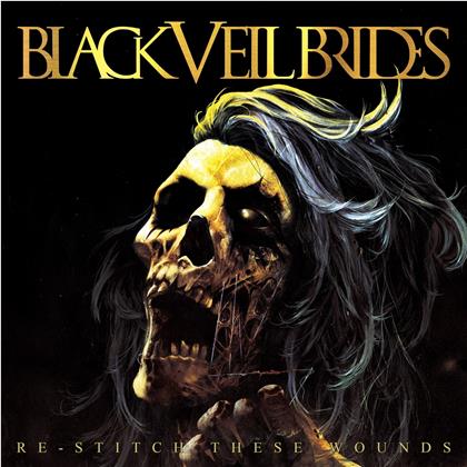 Black Veil Brides - Re-Stitch These Wounds (Black/Yellow/Clear Vinyl, LP)